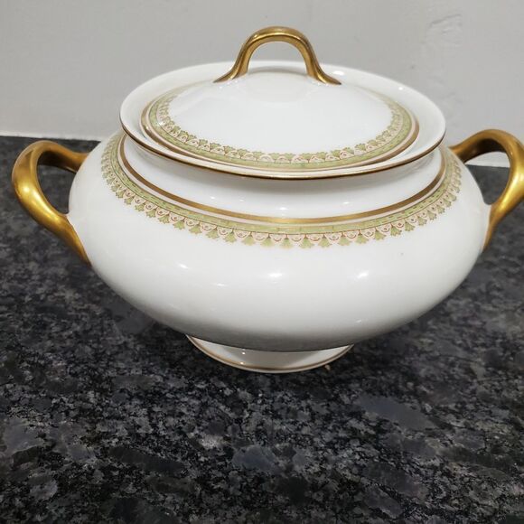 VINTAGE Haviland Schleiger #629 Sugar Bowl and Creamer - Picture 4 of 8